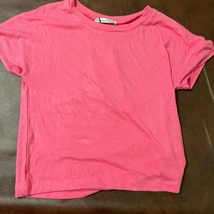 Zara Pink Crop top